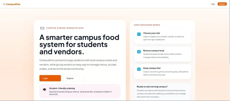 CampusDine preview
